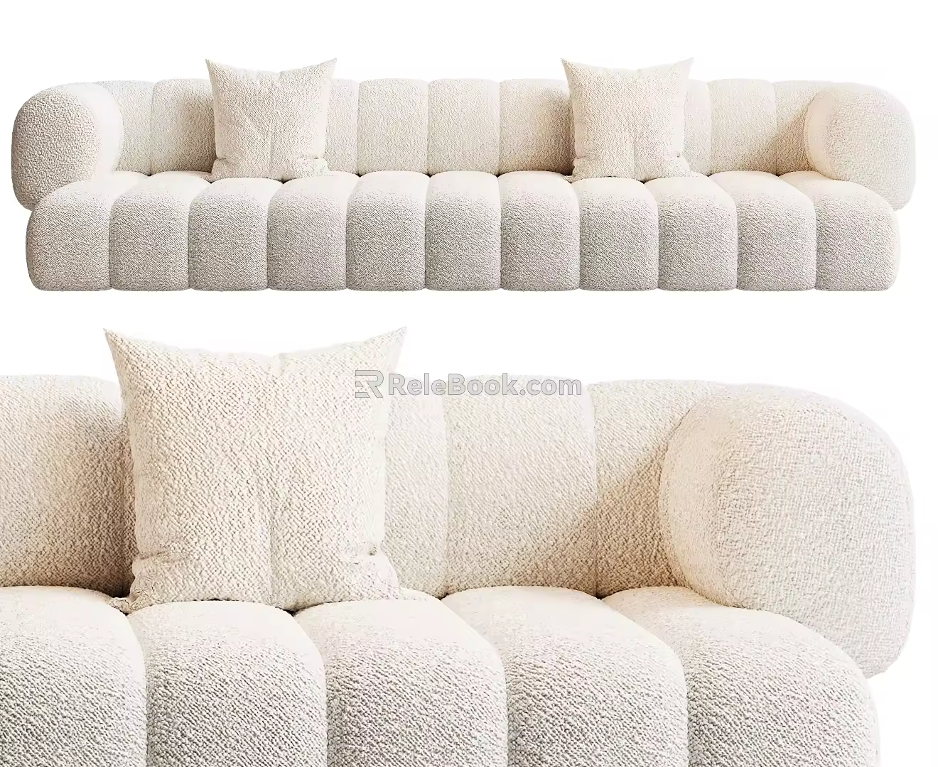 Modern Moroso Multiplayer Sofa 3d model