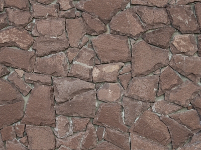 wall tile rubble material 3d model