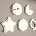 Modern Ceiling Lights with Various Shapes for Home Interior Decoration 3d model