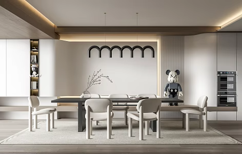 Modern Restaurant 3d model