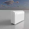 White Midea Portable Air Cooler Fan With Sleek Design And Efficient Cooling