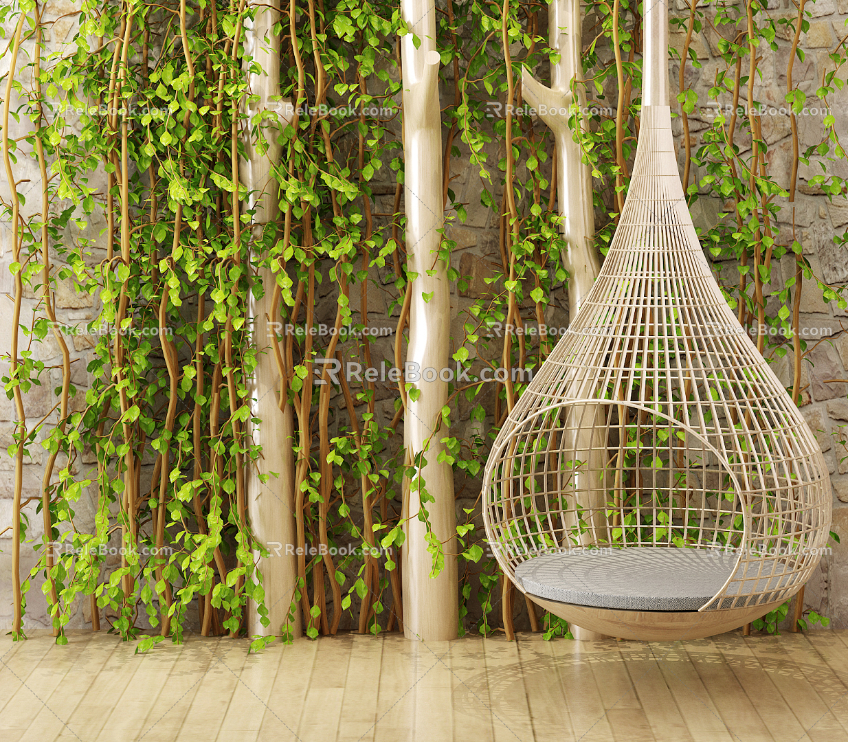 Modern Hanging Chair model