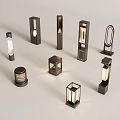 Stylish Outdoor Lights With Diverse Modern Designs And Sleek Metal Frames For Exterior Illumination