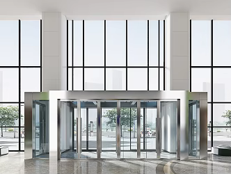 Modern Hall Entrance Hall 3d model