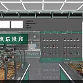 Fresh Modern Dessert Shop Interior With Green White Decor Dessert Displays And Display Cases