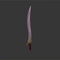 Artisan Sculpted Carving Knife With Slender Blade And Ornate Handle Design