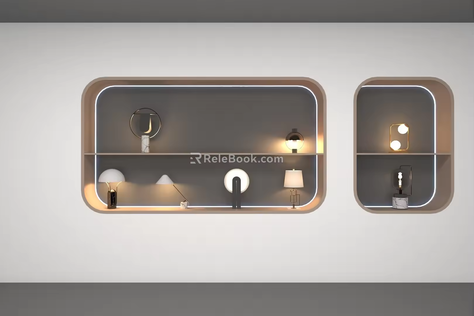 Lamps Table lamp Floor lamp 3d model