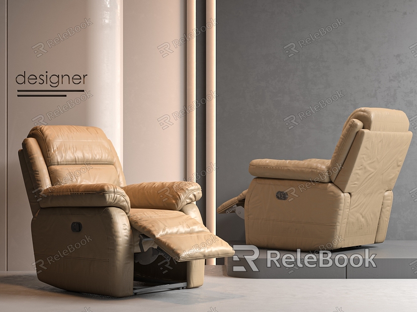 Modern massage chair model