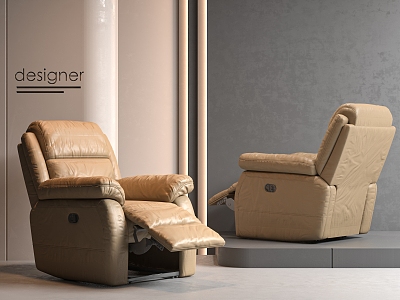 Modern massage chair 3d model