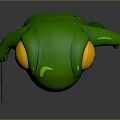 Frog Poison Frog Game Frog Reptile Cold Blooded Animal Reptile 3d model