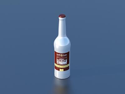 Bottle Beverage Beer 3d model