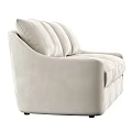 Modern Beige Sofas With Plush Cushions Comfortable Upholstery And Sleek Design 3d model