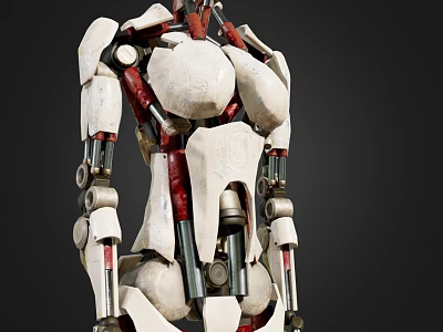 Human robot 3d model