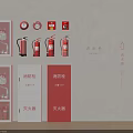 Wall Mounted Fire Safety Equipment Featuring Fire Extinguishers Hydrants And Storage Cabinets 3d model