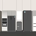 Different Designs Refrigerators and Freezers in Gray White Silver Double Single Door Styles