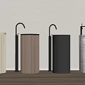 Modern Basin Wash Table Post Basin 3d model