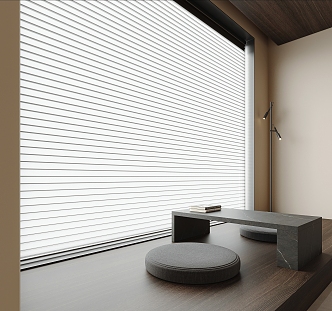 Modern venetian blinds 3d model