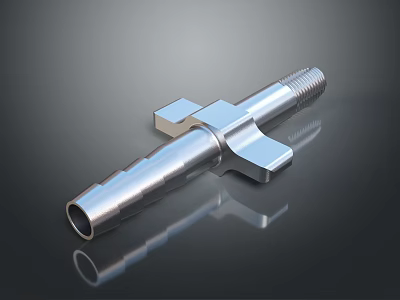 Sleek Modern Silver Metal Lighting Combination With Cross Structure Reflective Surface 3d model