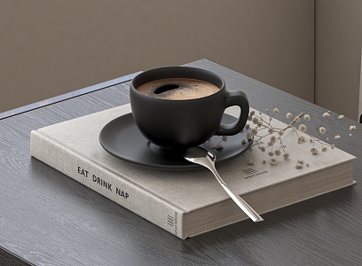 Modern Drink Coffee Cup 3d model