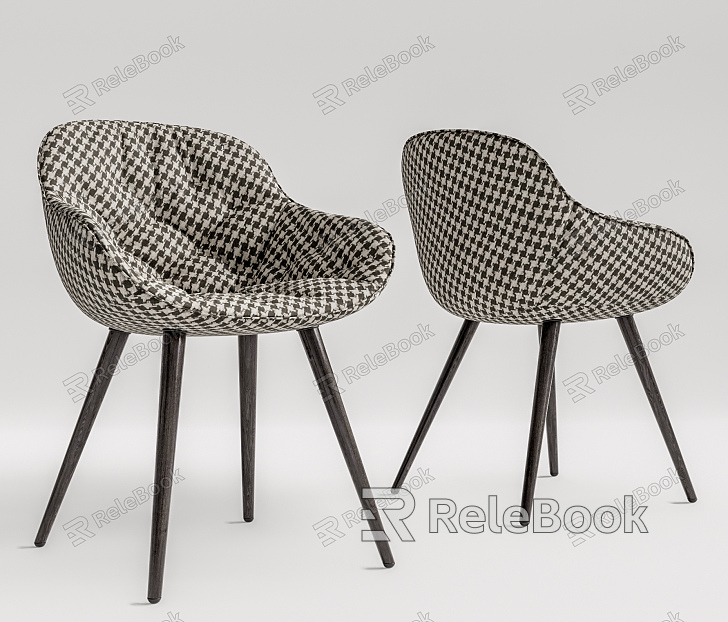 Modern Dining Chair Single Chair Dining Chair model