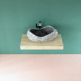 Modern wash basin 3d model