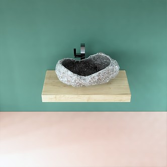 Modern wash basin 3d model