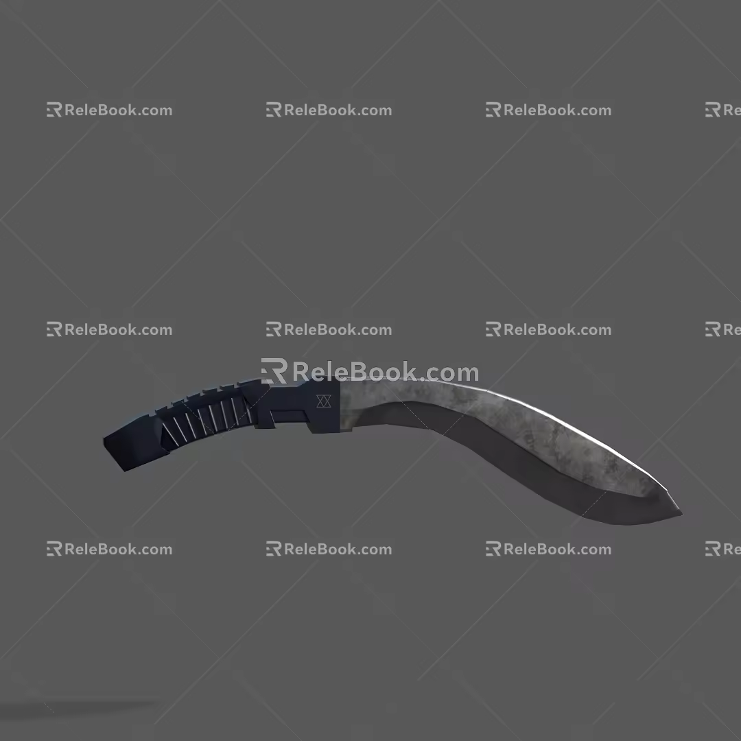 Next Generation Weapon Nepal Dagger Sabre 3d model