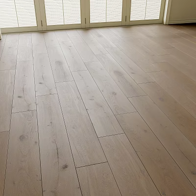 Light Colored Wood Flooring With Natural Texture 3d model