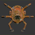 Robot Spider Robot Mecha Spider Science Fiction Spider Mechanical Spider Spider Battery Spider Tower Defense 3d model