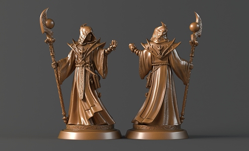 Mage Dharma Sect 3d model