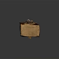 Vintage Brown Leather Bag With Flap Closure And Retro Design