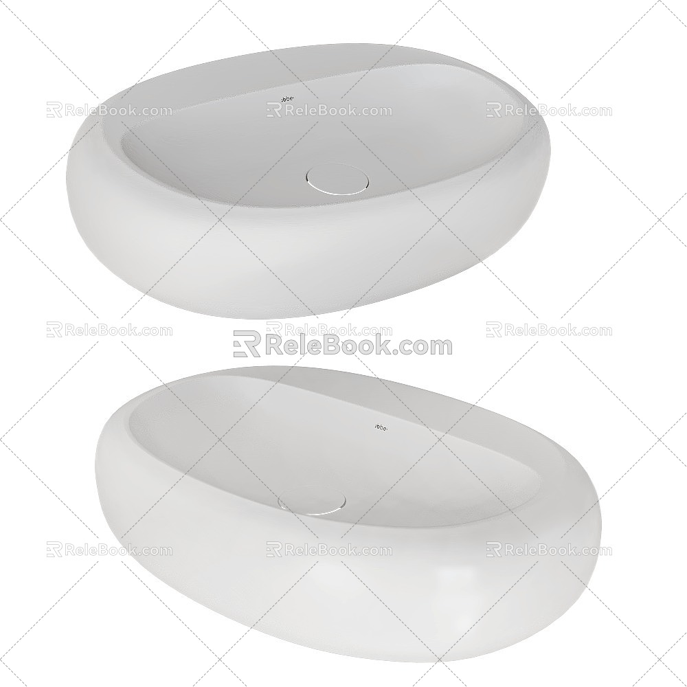 ABBER wash basin 3d model