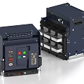 circuit breaker switch circuit switch relay 3d model