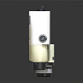 Retro Design Digital Movie Camera With Dual Lens Beige Body And Black Strap