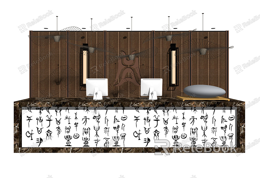 New Chinese Reception Desk model