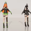 Universe Bunny 3d model