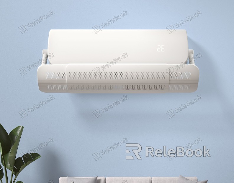 Modern air conditioning air conditioning baffle model