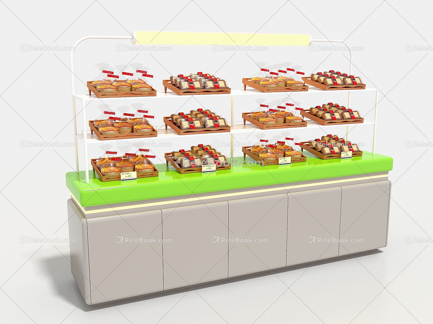 Baking Cake Cabinet model