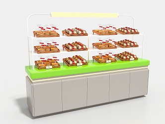 Baking Cake Cabinet 3d model