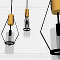 Modern Chandelier Simple Chandelier 3d model