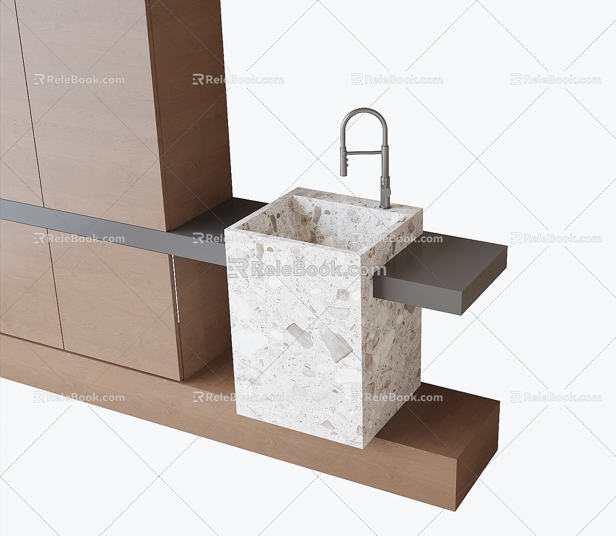 Washing table 3d model