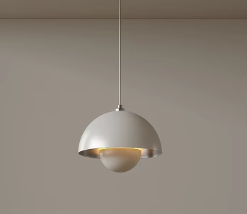 Modern Antique Chandelier Minimalist Chandelier Nordic Simple Chandelier Bedroom Bedside Chandelier Single Chandelier Restaurant Chandelier 3d model