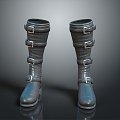 Men's Boots Old Boots Old Leather Boots Old Rain Boots Men's Leather Boots Men's Leather Shoes Pointed Leather Boots Fashion Leather Boots 3d model