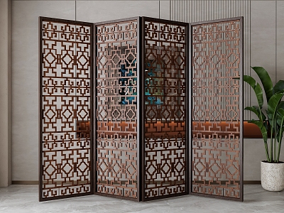 Partition screen 3d model