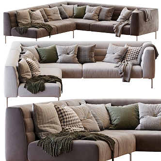 Multiplayer Sofa 3d model