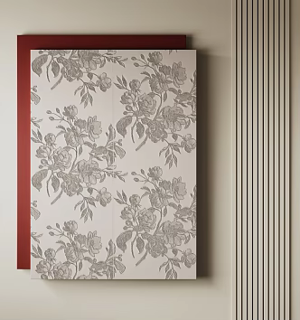 modern decorative painting 3d model
