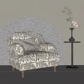 Modern Single Sofa 3d model