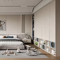 Modern Style Kids Bedroom With Toys And Snoopy Wall Art