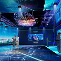 Modern Cultural Center Architectural Design With Digital Technology And Open Environment