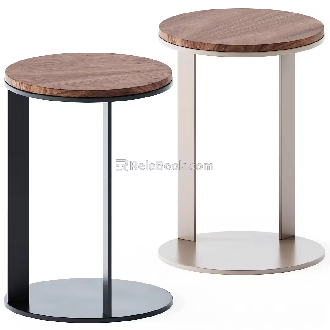Modern Round Several Round Side Several Corner Several 3d model